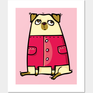 I love Pugs 5 Posters and Art